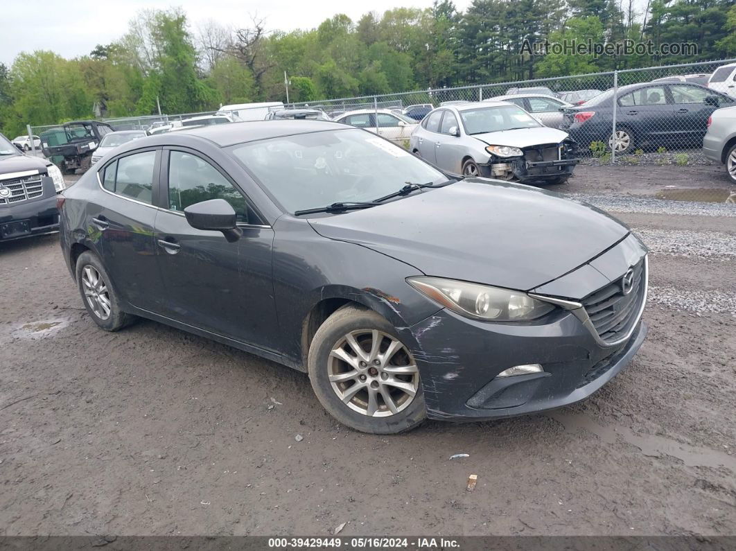 2014 Mazda Mazda3 I Touring Серый vin: JM1BM1V78E1117187