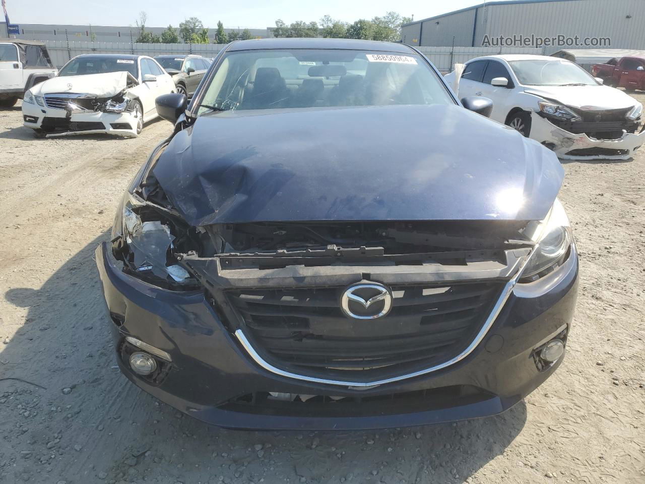 2014 Mazda 3 Touring Gray vin: JM1BM1V78E1156121