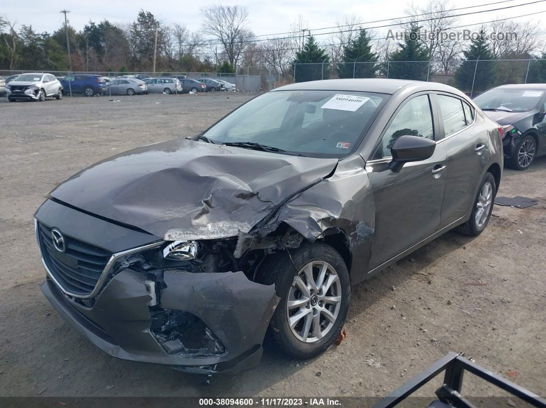 2014 Mazda Mazda3 I Touring Gray vin: JM1BM1V78E1182525