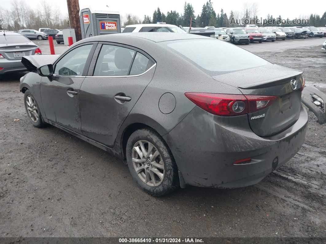 2015 Mazda Mazda3 I Touring Коричневый vin: JM1BM1V78F1219266