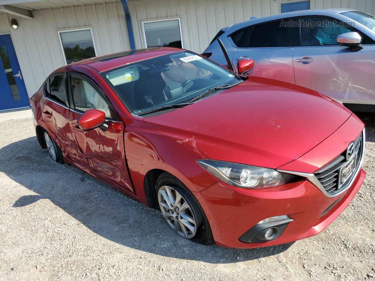 2016 Mazda 3 Touring Red vin: JM1BM1V78G1320695