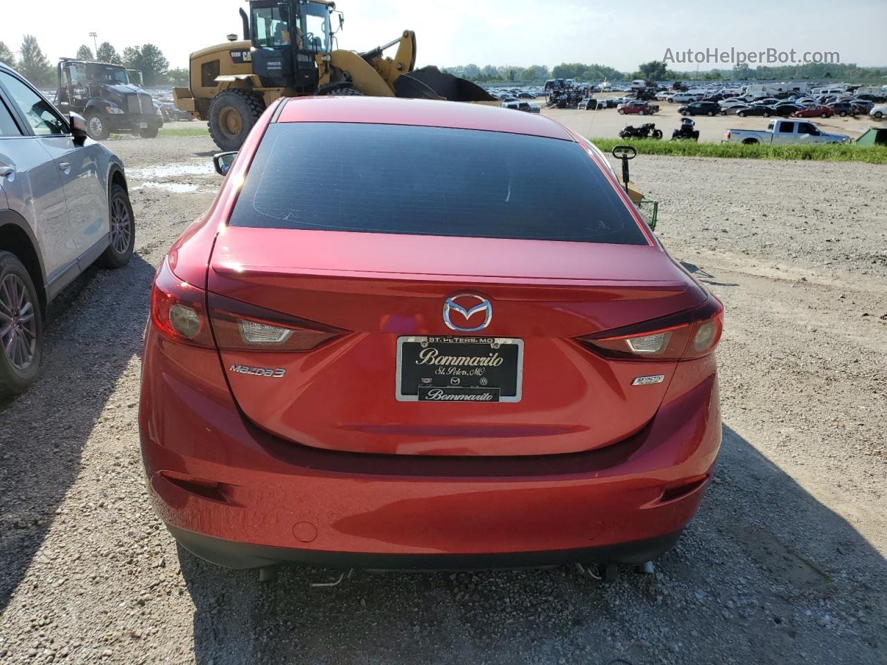2016 Mazda 3 Touring Red vin: JM1BM1V78G1320695