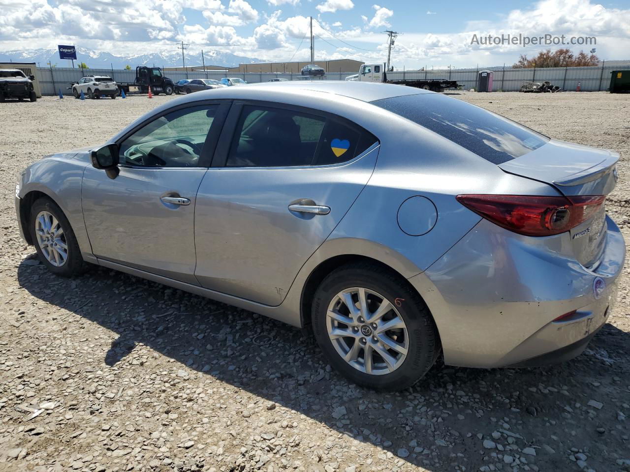 2014 Mazda 3 Touring Silver vin: JM1BM1V79E1207738