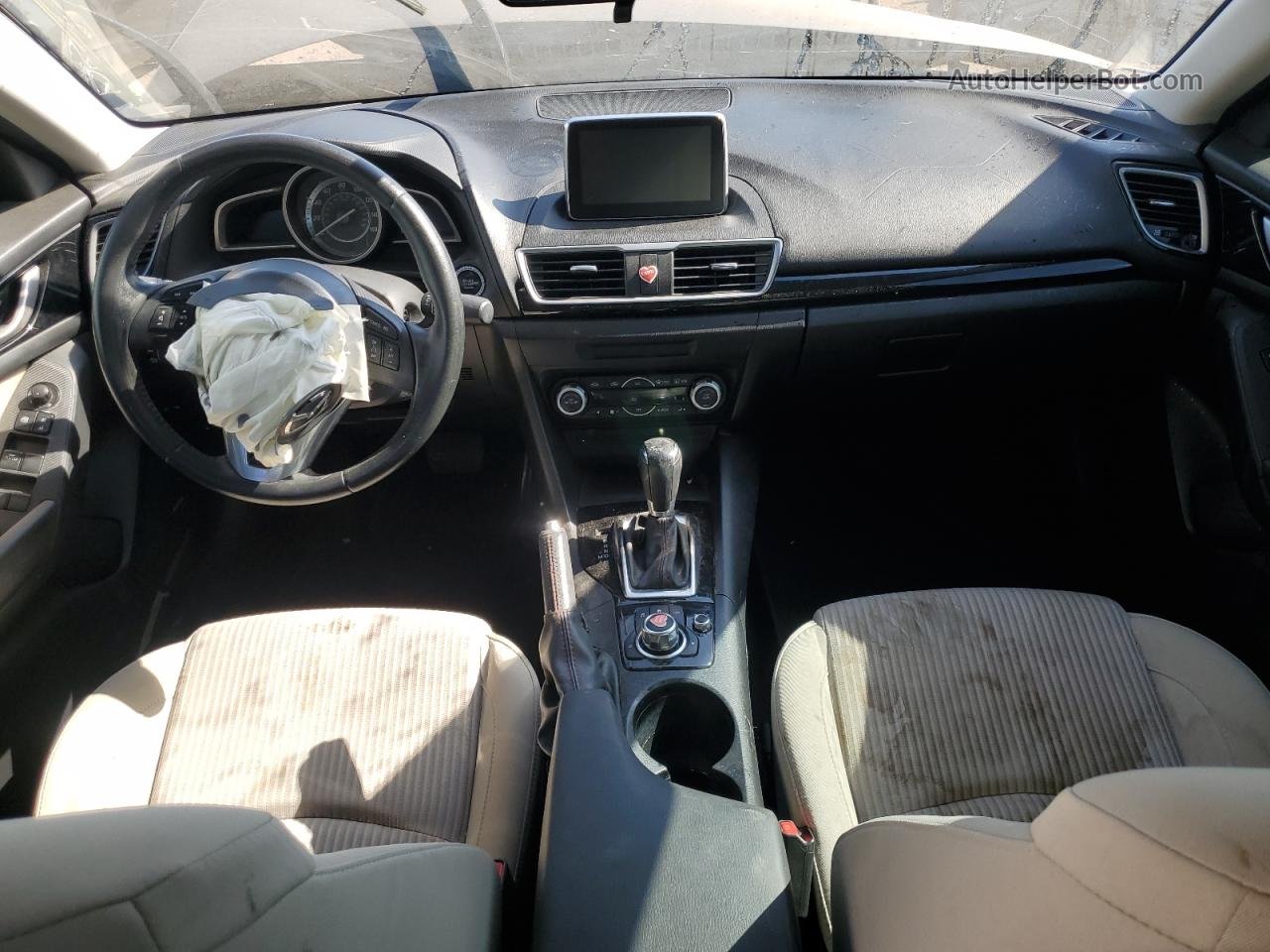 2015 Mazda 3 Touring Синий vin: JM1BM1V79F1250431