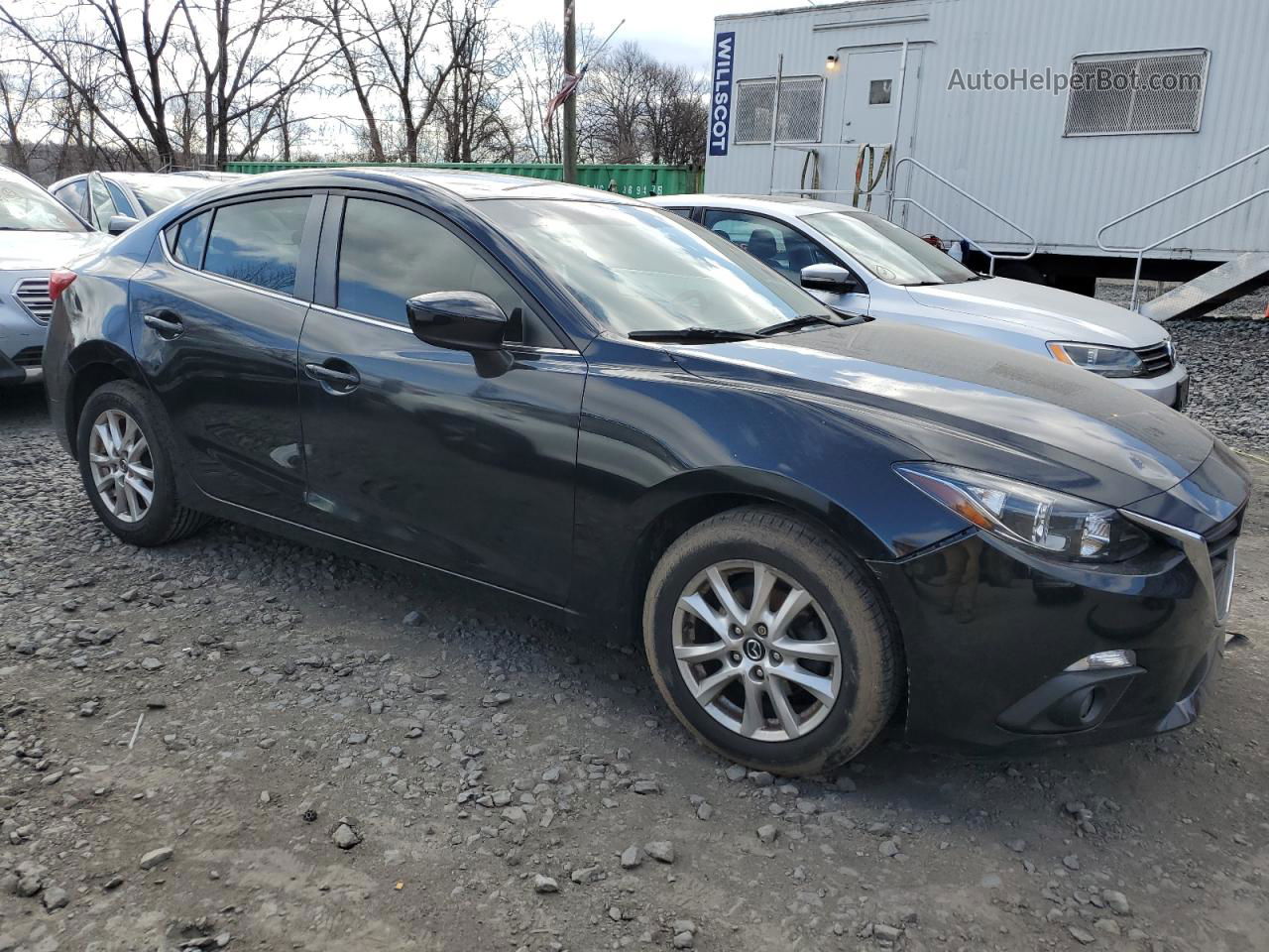 2015 Mazda 3 Touring Черный vin: JM1BM1V79F1251806