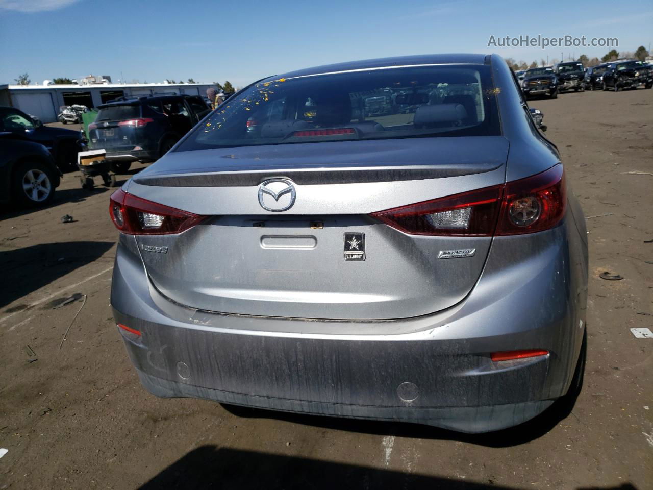 2014 Mazda 3 Touring Silver vin: JM1BM1V7XE1112993