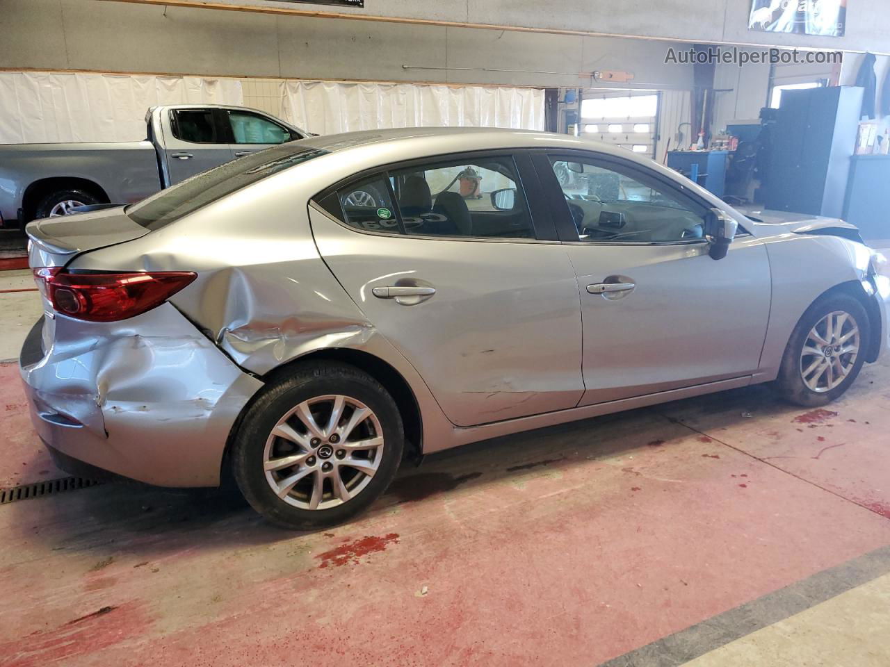 2014 Mazda 3 Touring Silver vin: JM1BM1V7XE1144584