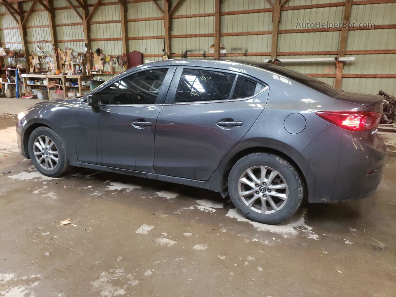 2014 Mazda 3 Touring Gray vin: JM1BM1V7XE1165841