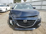 2015 Mazda 3 Grand Touring Blue vin: JM1BM1W30F1267131