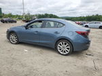 2014 Mazda 3 Grand Touring Blue vin: JM1BM1W31E1192518