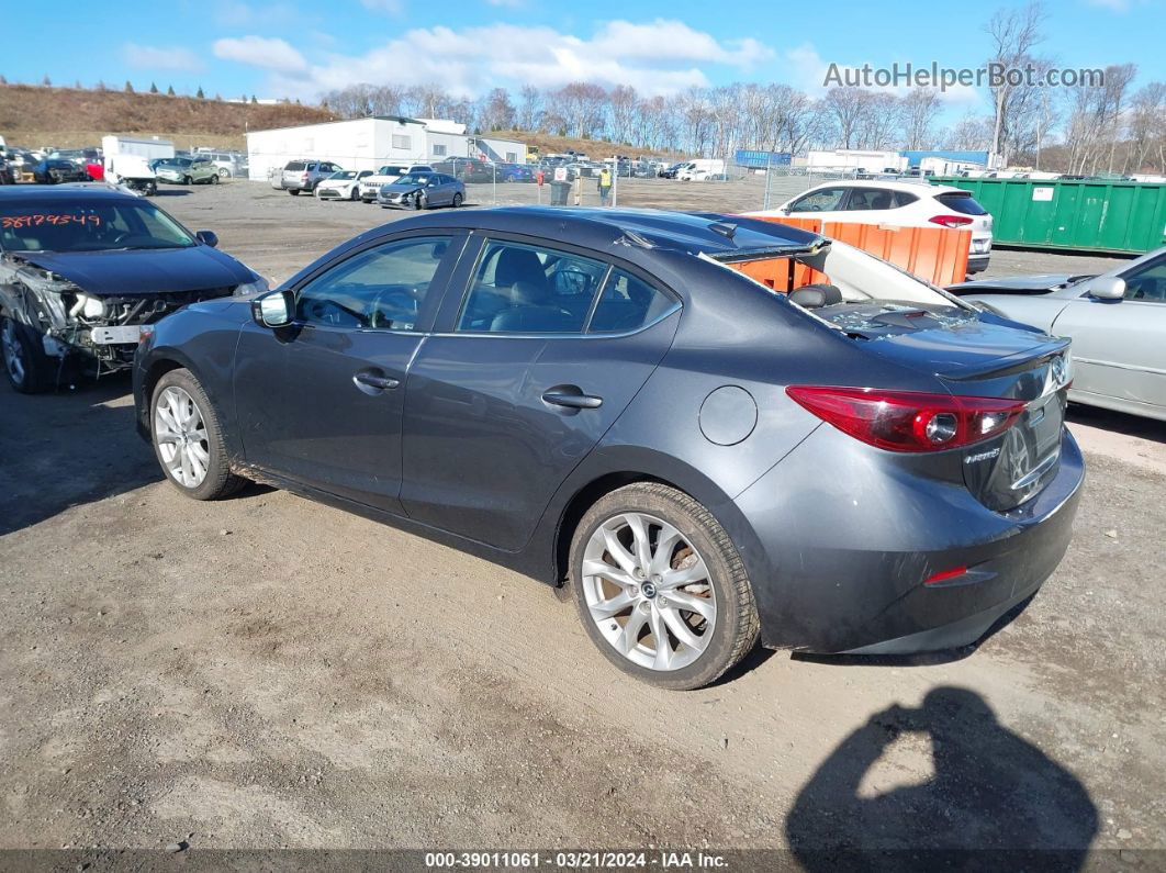 2014 Mazda Mazda3 S Grand Touring Gray vin: JM1BM1W32E1156904