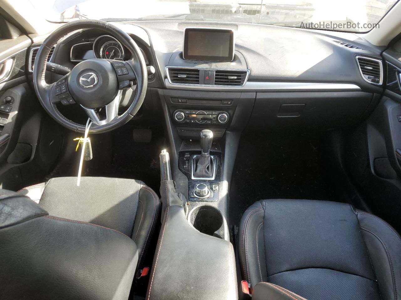 2014 Mazda 3 Grand Touring Серый vin: JM1BM1W32E1184704