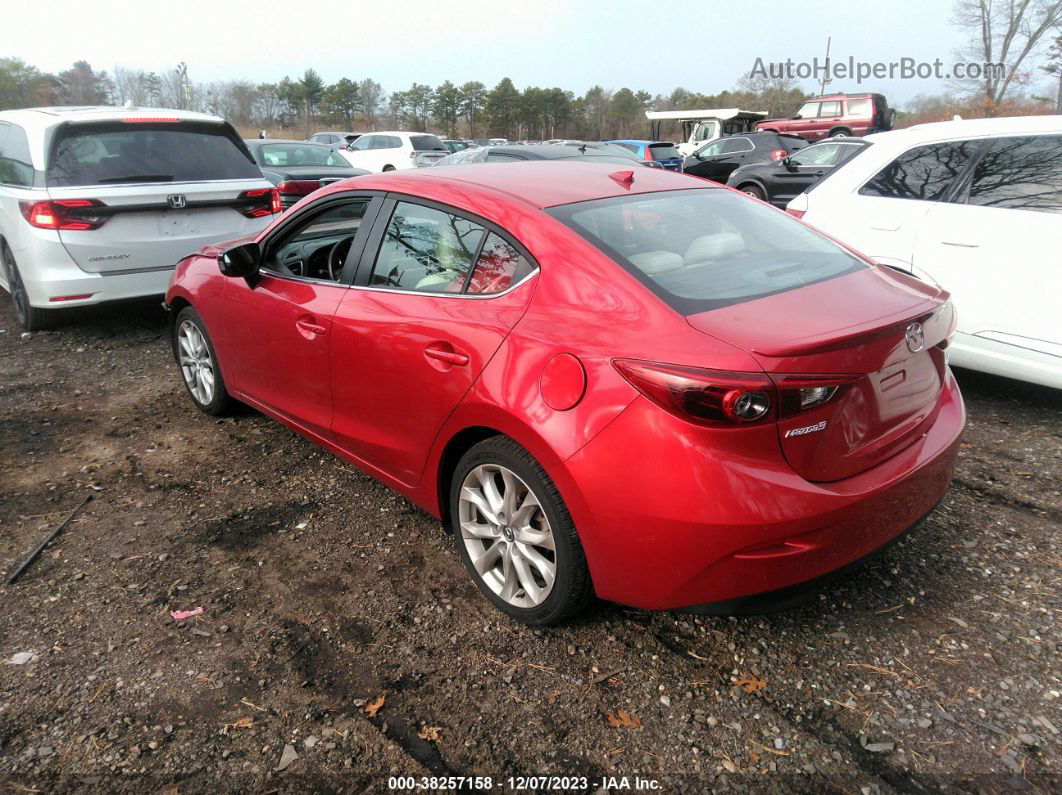 2015 Mazda Mazda3 S Grand Touring Red vin: JM1BM1W32F1237144