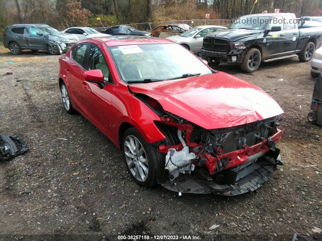 2015 Mazda Mazda3 S Grand Touring Red vin: JM1BM1W32F1237144