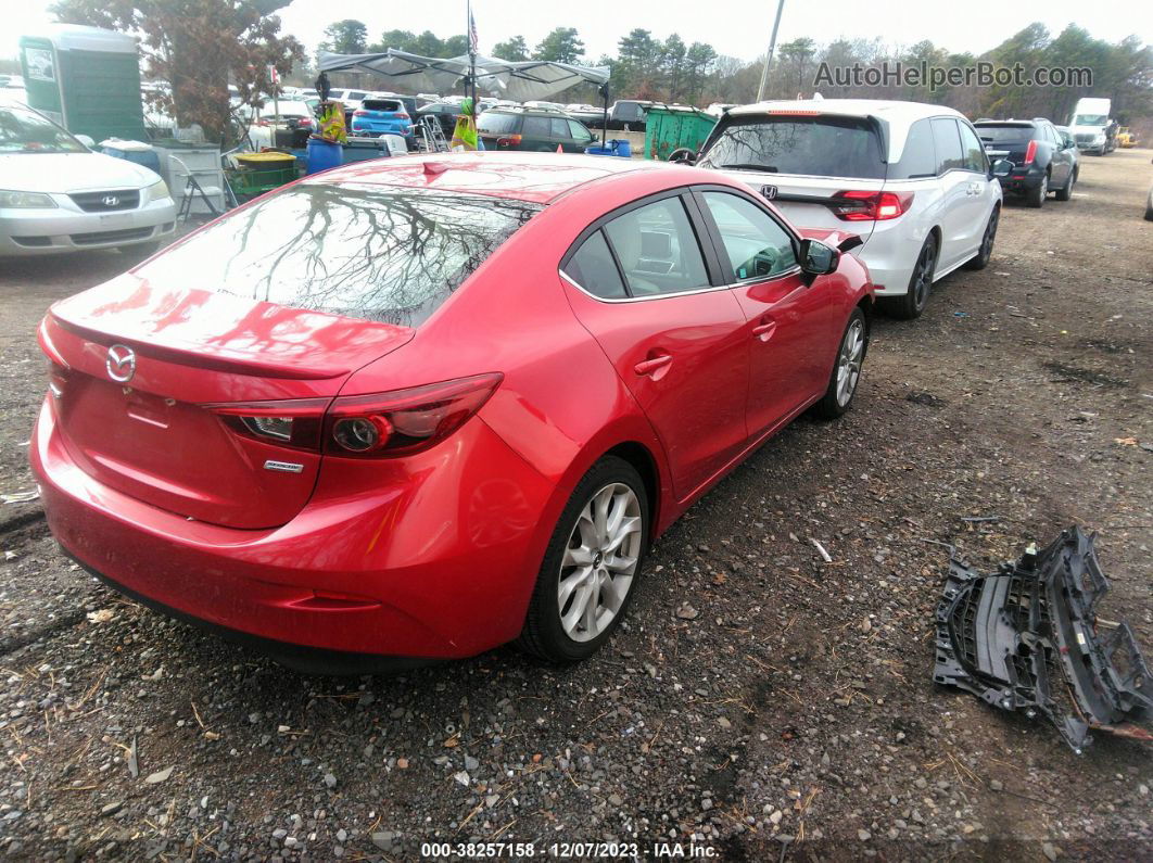 2015 Mazda Mazda3 S Grand Touring Red vin: JM1BM1W32F1237144