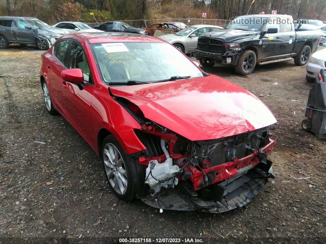 2015 Mazda Mazda3 S Grand Touring Red vin: JM1BM1W32F1237144