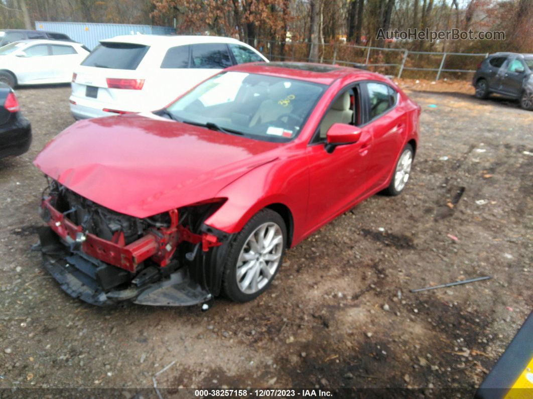 2015 Mazda Mazda3 S Grand Touring Red vin: JM1BM1W32F1237144