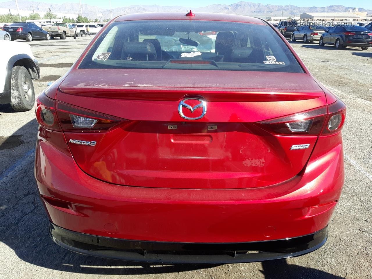 2016 Mazda 3 Touring Red vin: JM1BM1W33G1289626
