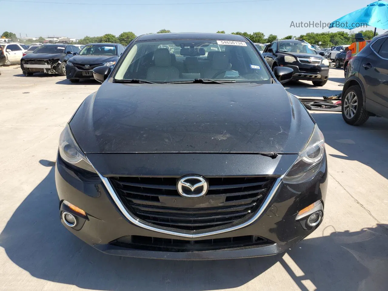 2014 Mazda 3 Grand Touring Black vin: JM1BM1W35E1149753