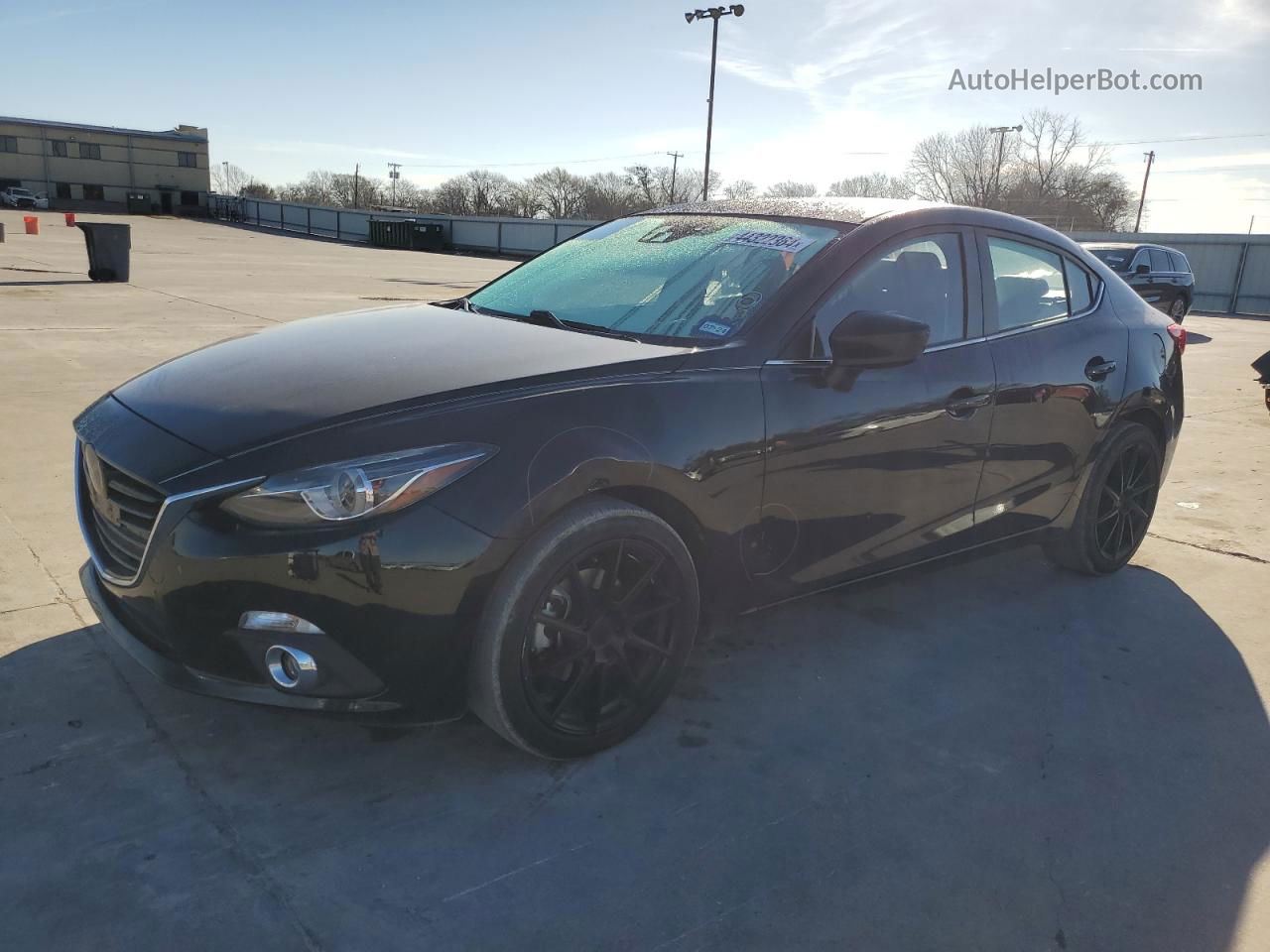 2014 Mazda 3 Grand Touring Black vin: JM1BM1W36E1208194