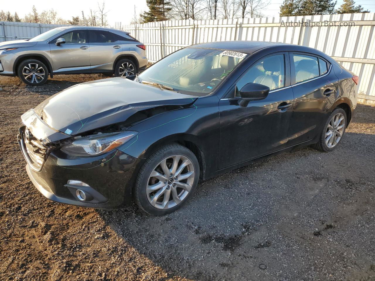 2016 Mazda 3 Touring Black vin: JM1BM1W36G1340407