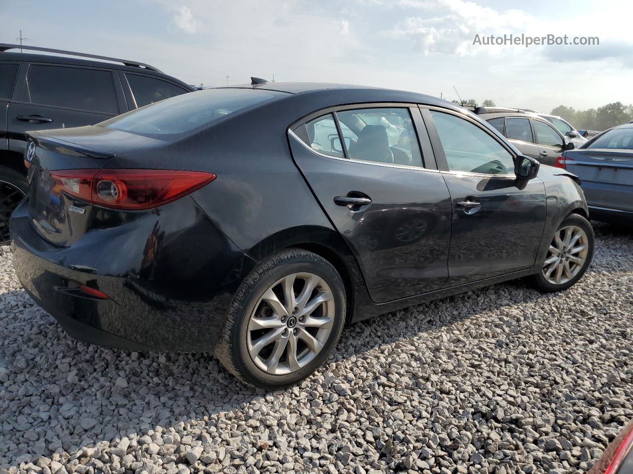 2014 Mazda 3 Grand Touring Black vin: JM1BM1W39E1112902