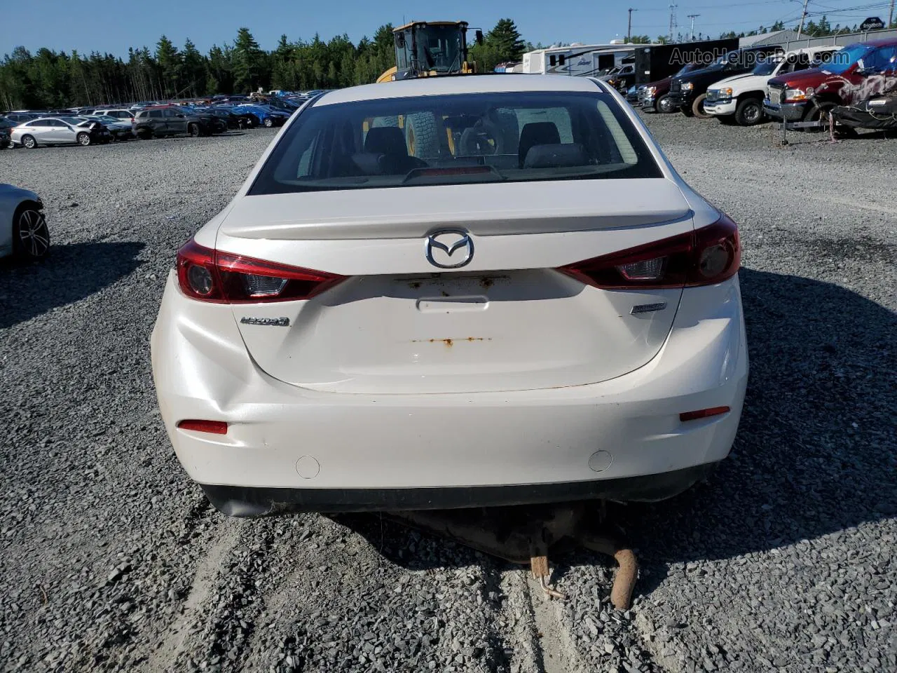 2014 Mazda 3 Grand Touring White vin: JM1BM1W39E1118540