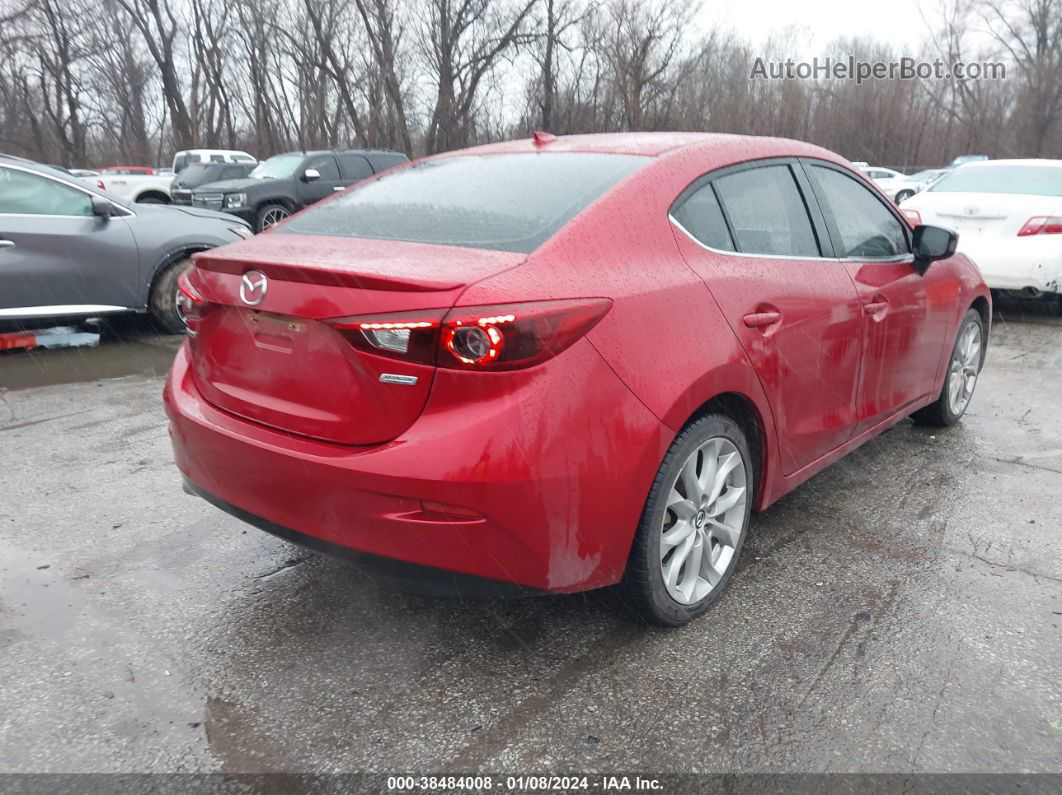 2014 Mazda Mazda3 S Grand Touring Red vin: JM1BM1W3XE1160067