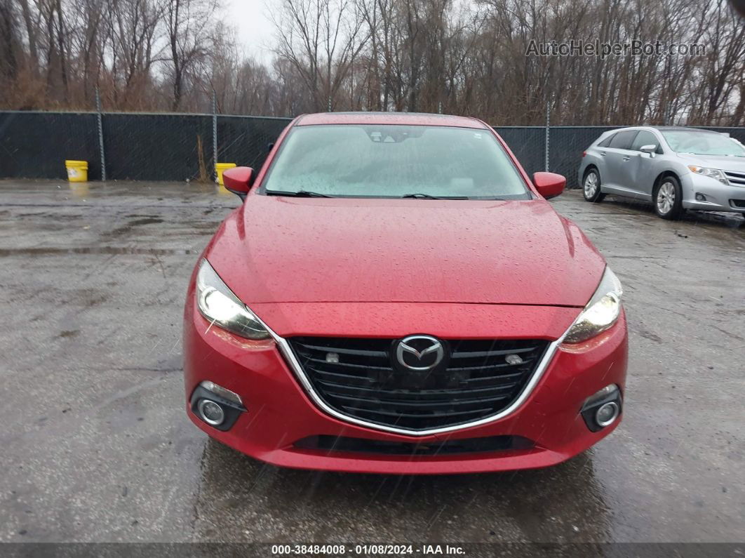 2014 Mazda Mazda3 S Grand Touring Red vin: JM1BM1W3XE1160067