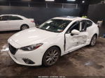 2014 Mazda Mazda3 S Grand Touring Белый vin: JM1BM1W3XE1181873