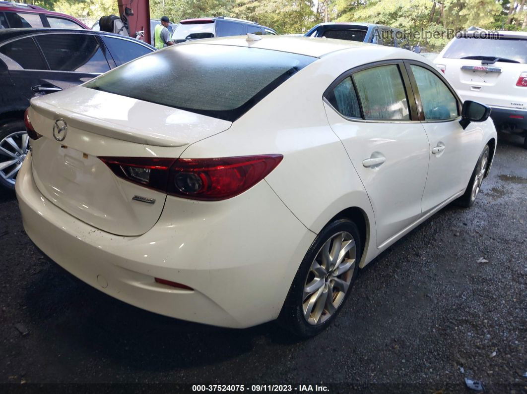 2016 Mazda Mazda3 S Touring White vin: JM1BM1W3XG1295147