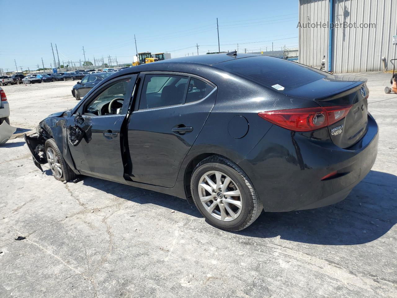 2014 Mazda 3 Grand Touring Black vin: JM1BM1W70E1108367