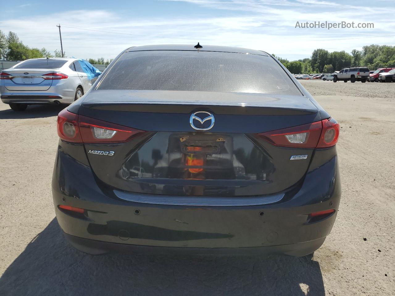 2014 Mazda 3 Grand Touring Черный vin: JM1BM1W70E1141420