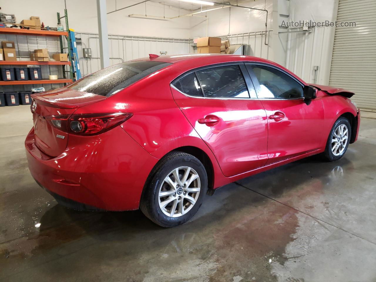 2016 Mazda 3 Touring Red vin: JM1BM1W70G1301850