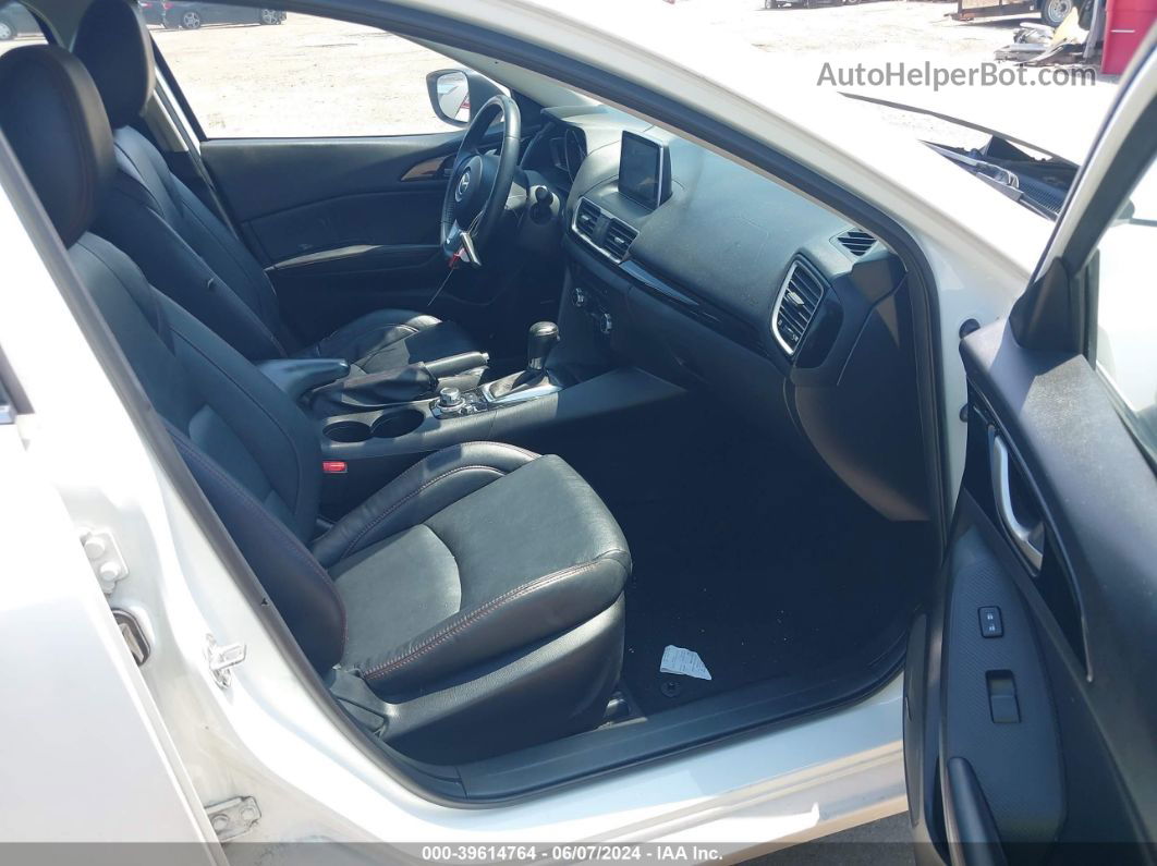 2014 Mazda Mazda3 I Grand Touring Белый vin: JM1BM1W71E1112329