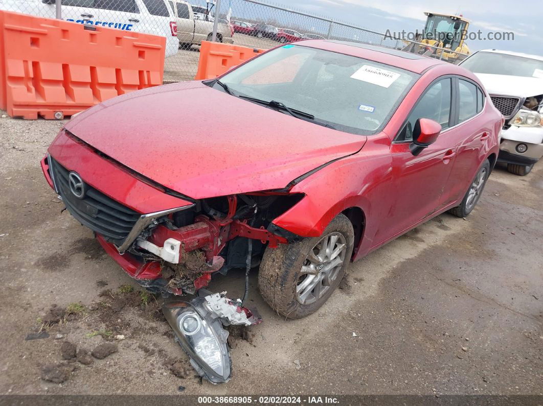 2015 Mazda Mazda3 I Grand Touring Red vin: JM1BM1W71F1233718