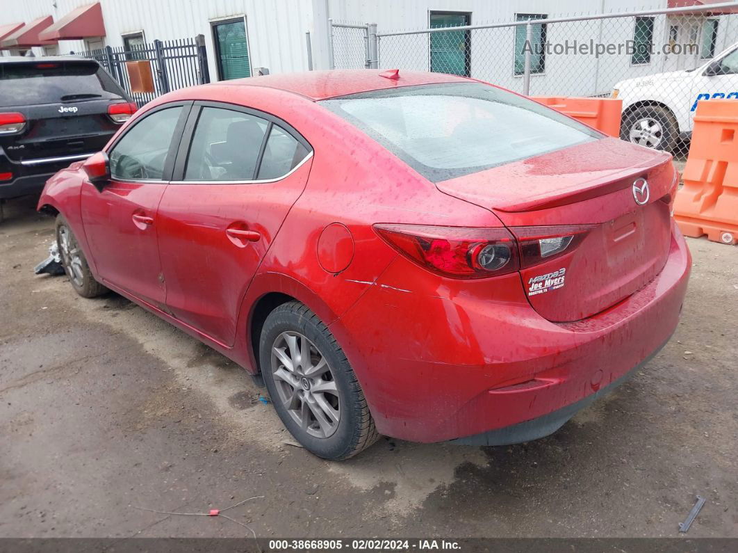 2015 Mazda Mazda3 I Grand Touring Красный vin: JM1BM1W71F1233718