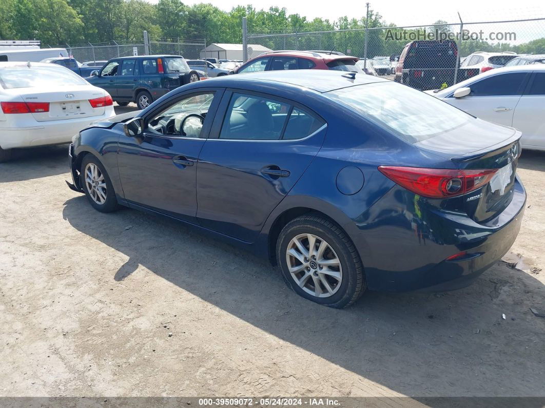 2014 Mazda Mazda3 I Grand Touring Blue vin: JM1BM1W72E1121637