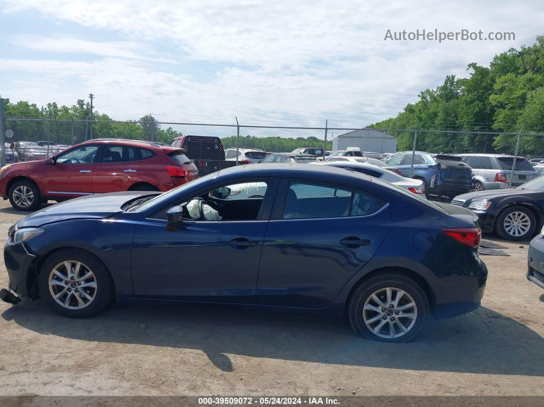 2014 Mazda Mazda3 I Grand Touring Blue vin: JM1BM1W72E1121637