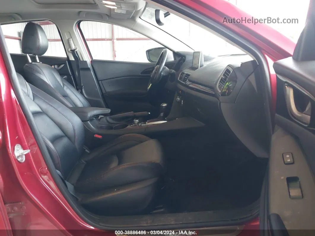 2014 Mazda Mazda3 I Grand Touring Red vin: JM1BM1W72E1123226