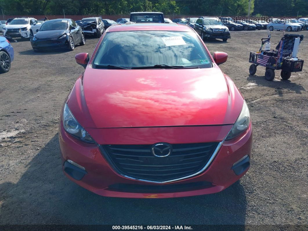 2014 Mazda Mazda3 I Grand Touring Красный vin: JM1BM1W72E1154458