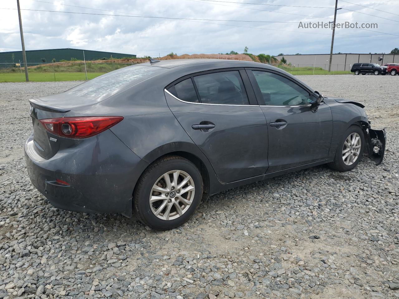 2014 Mazda 3 Grand Touring Charcoal vin: JM1BM1W73E1172273