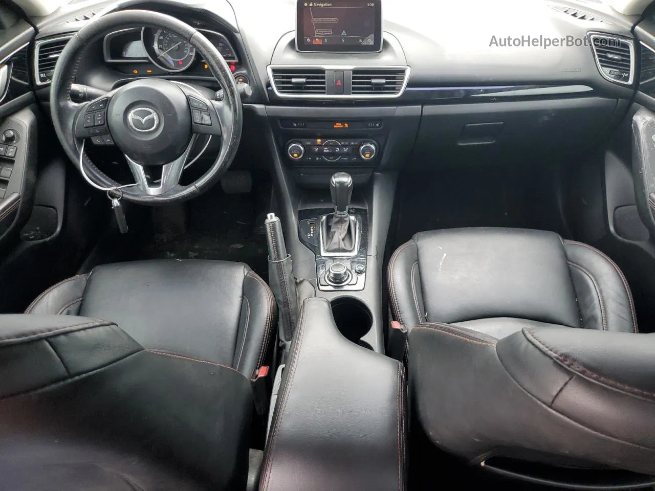 2014 Mazda 3 Grand Touring Угольный vin: JM1BM1W73E1172273