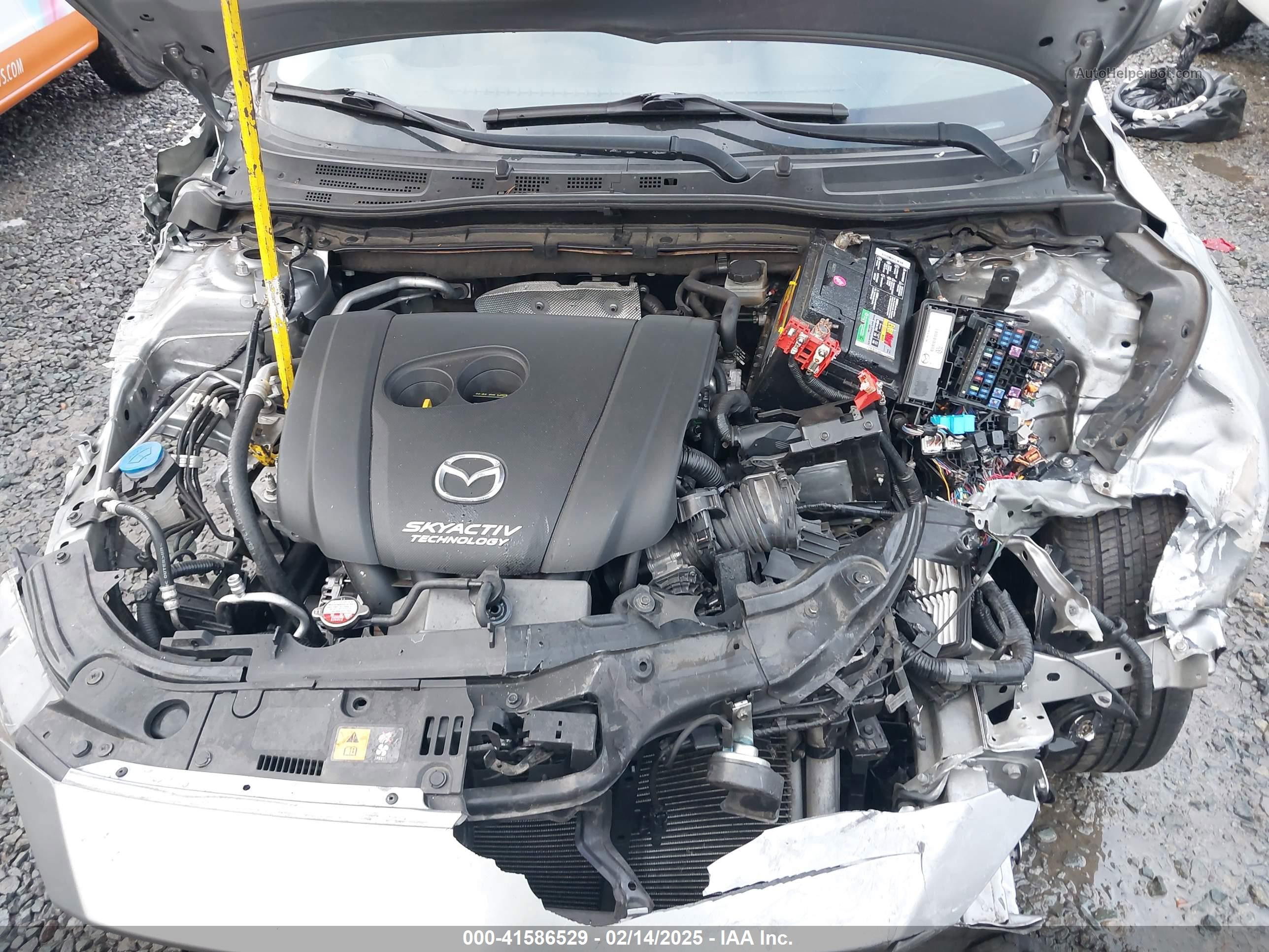 2014 Mazda Mazda3 I Grand Touring Серебряный vin: JM1BM1W73E1214537