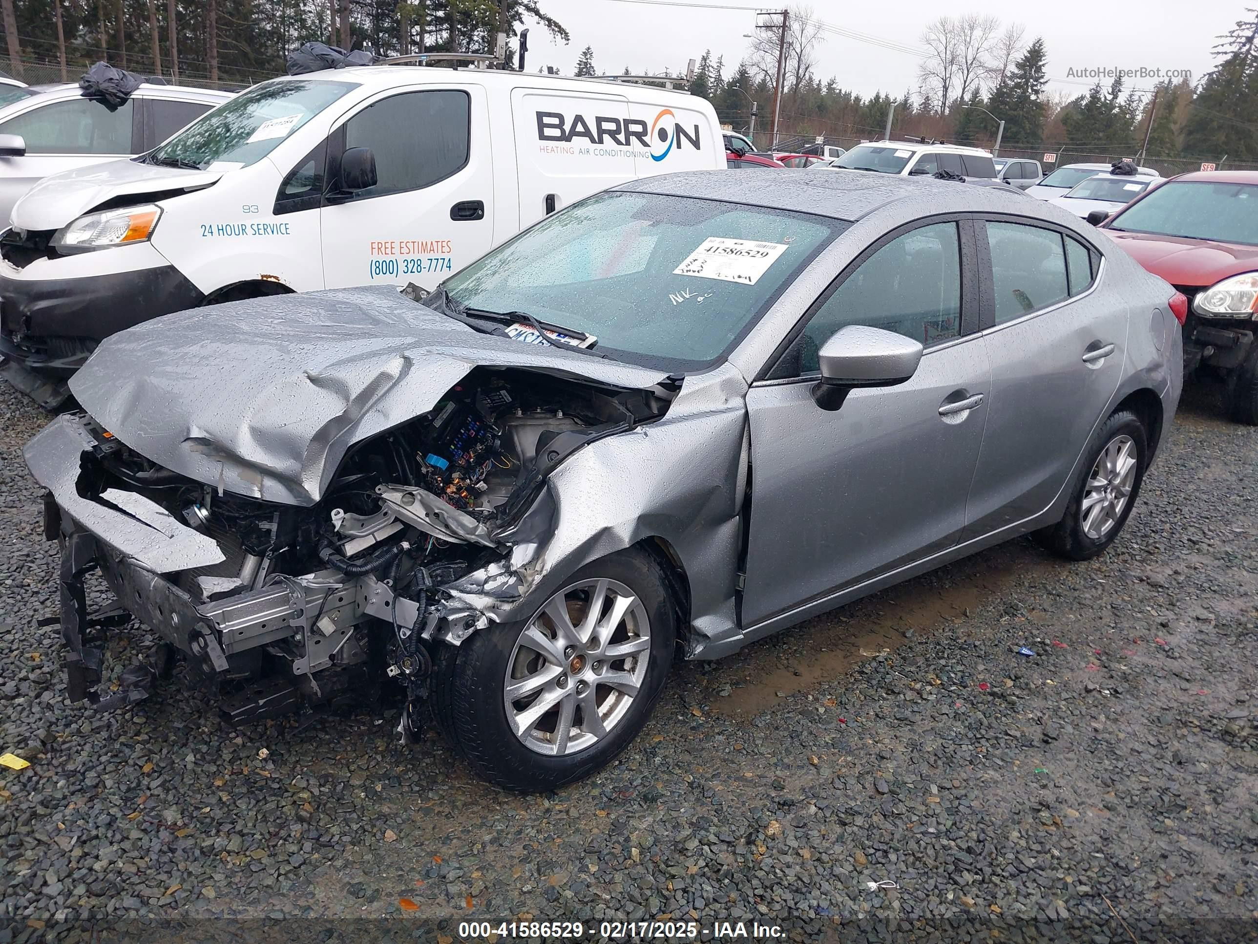 2014 Mazda Mazda3 I Grand Touring Серебряный vin: JM1BM1W73E1214537