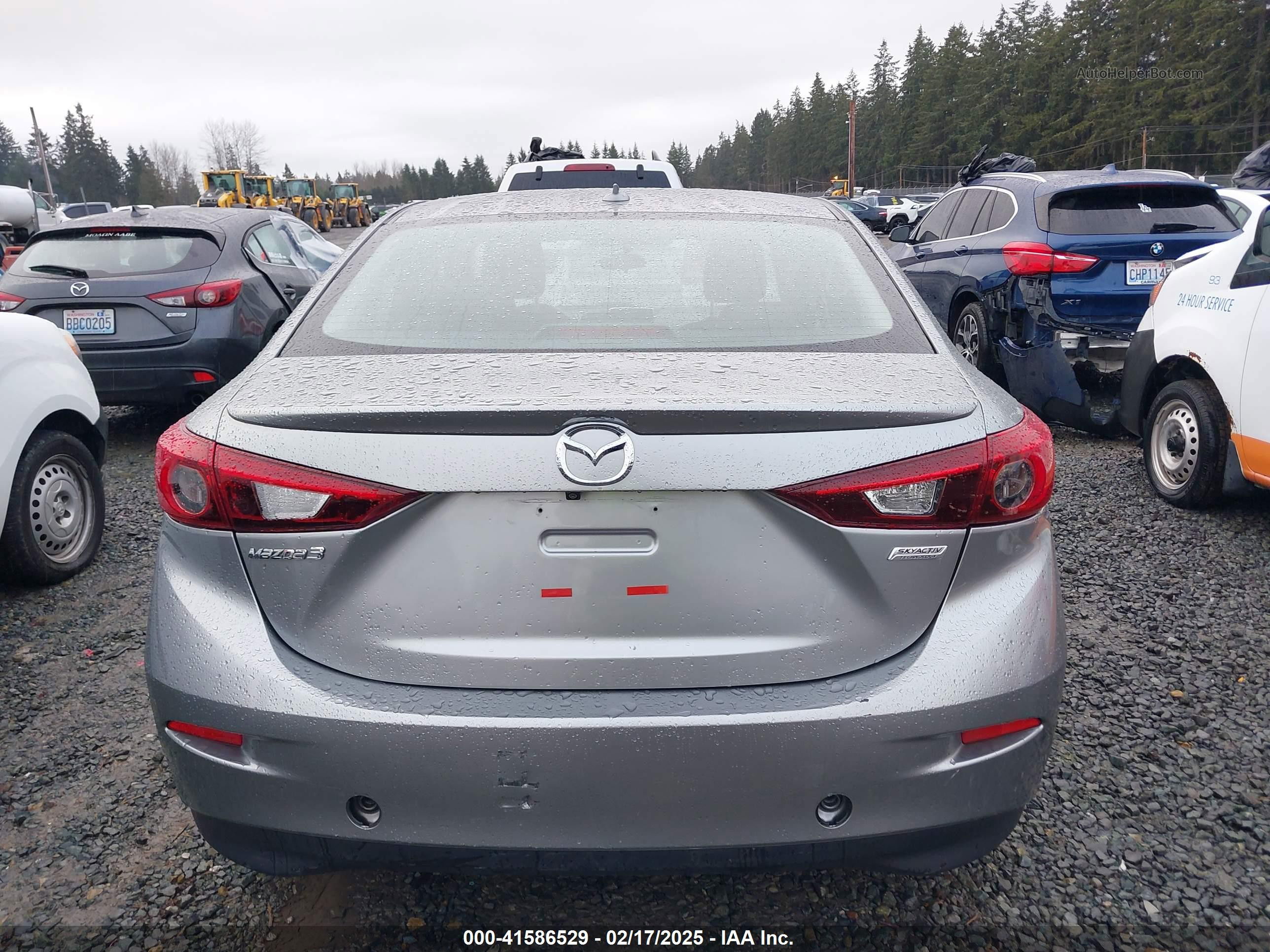2014 Mazda Mazda3 I Grand Touring Серебряный vin: JM1BM1W73E1214537