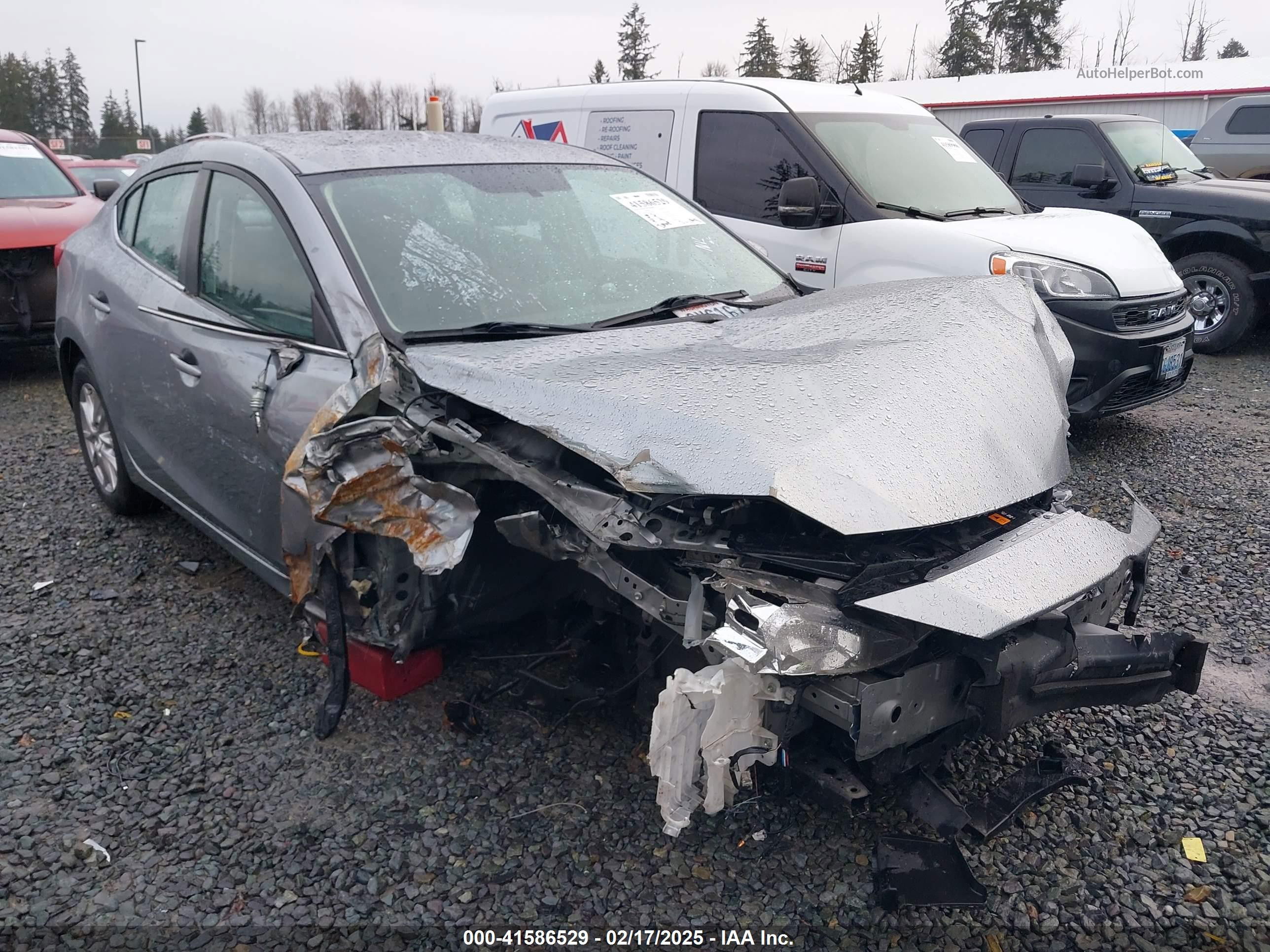2014 Mazda Mazda3 I Grand Touring Серебряный vin: JM1BM1W73E1214537