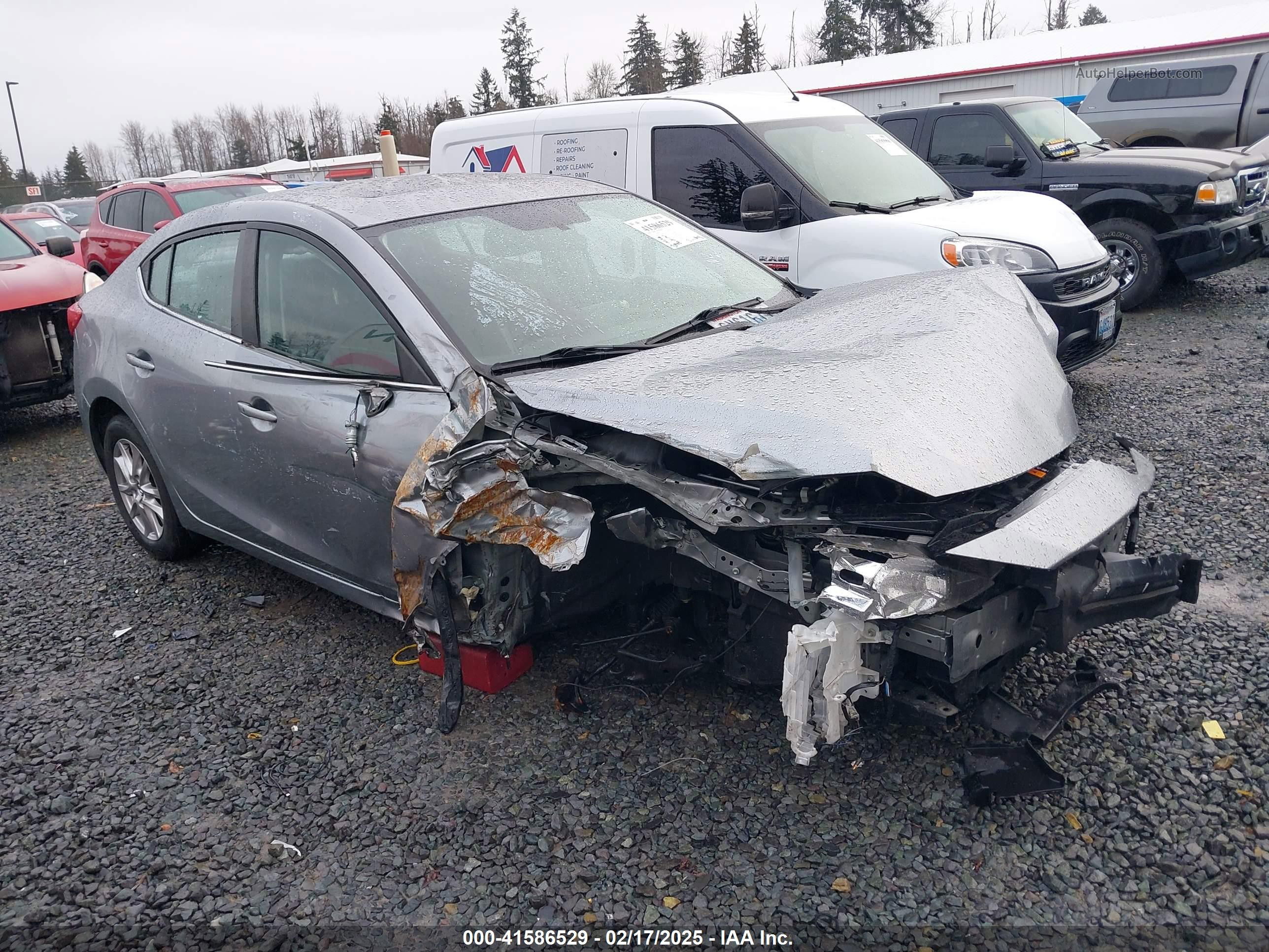 2014 Mazda Mazda3 I Grand Touring Серебряный vin: JM1BM1W73E1214537