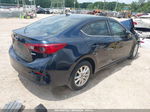 2014 Mazda Mazda3 I Grand Touring Dark Blue vin: JM1BM1W74E1149715