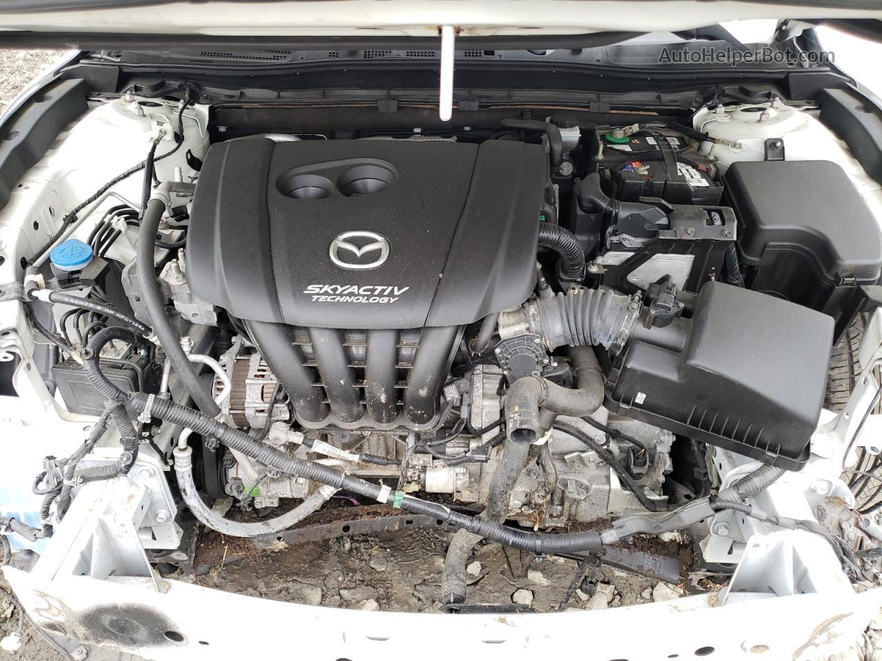 2014 Mazda 3 Grand Touring White vin: JM1BM1W74E1216507